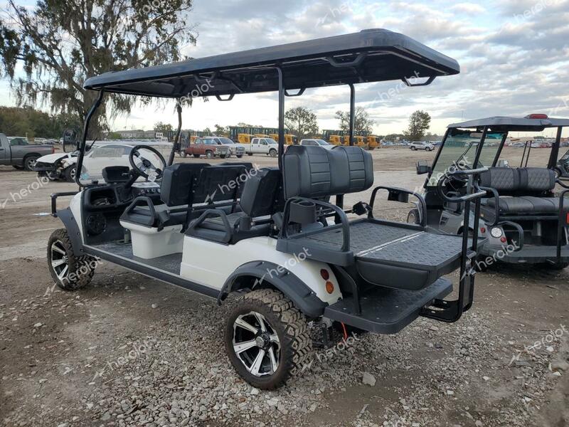 EVOL GOLF CART 2020 white   202214962 photo #4