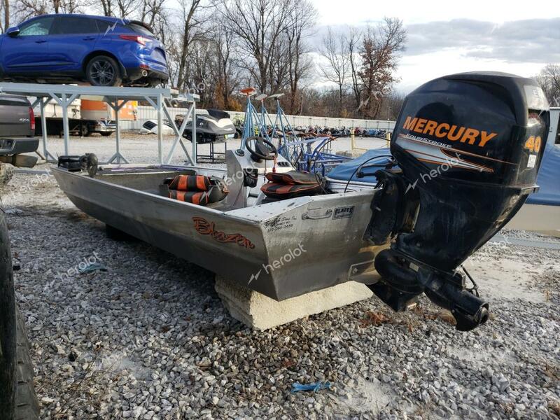 BLAZ BOAT ONLY 2010 silver   CJT99210E010 photo #4