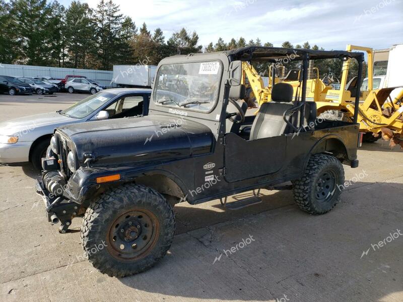 MAHINDRA AND MAHINDRA ROXOR 2019 black   A5ZAAAAACKA004344 photo #3