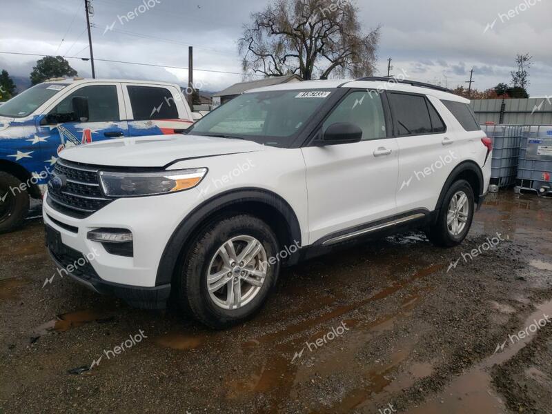 FORD EXPLORER X 2023 white  gas 1FMSK8DH3PGA86533 photo #1