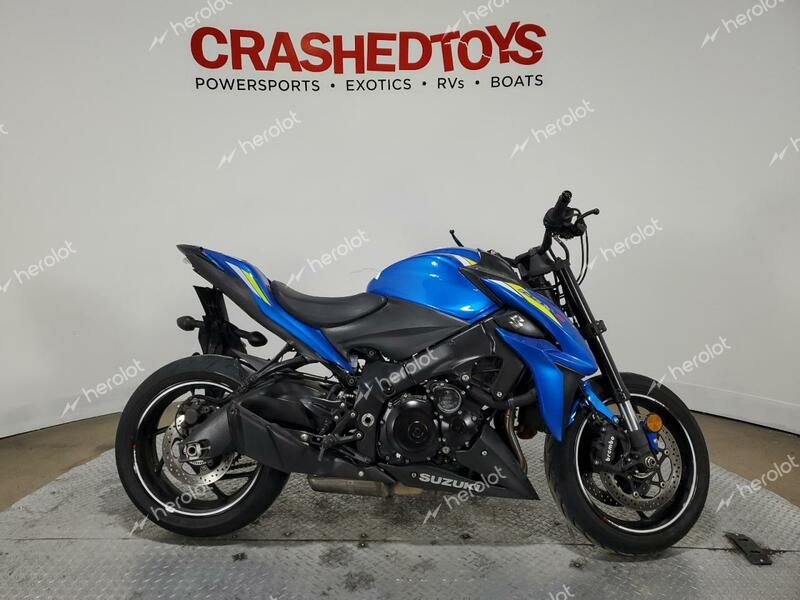 SUZUKI GSX-S1000 2020 blue  gas JS1GT7AB4L7100056 photo #1