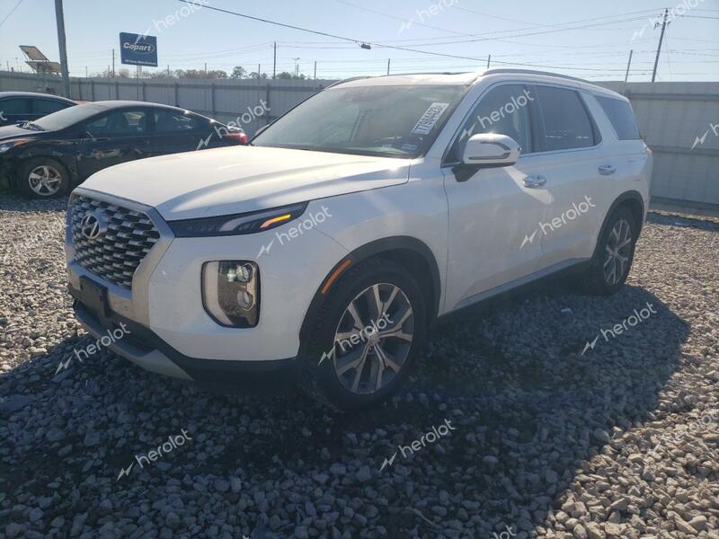 HYUNDAI PALISADE S 2021 white  gas KM8R4DHE6MU269438 photo #1