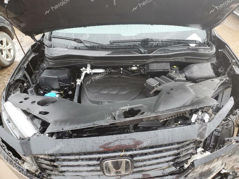 HONDA RIDGELINE 2021 black  gas 5FPYK3F82MB018476 photo #4