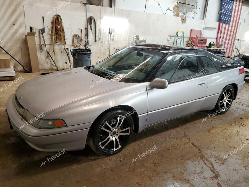 SUBARU SVX LSL 1992 gray coupe gas JF1CX3534NH108343 photo #1