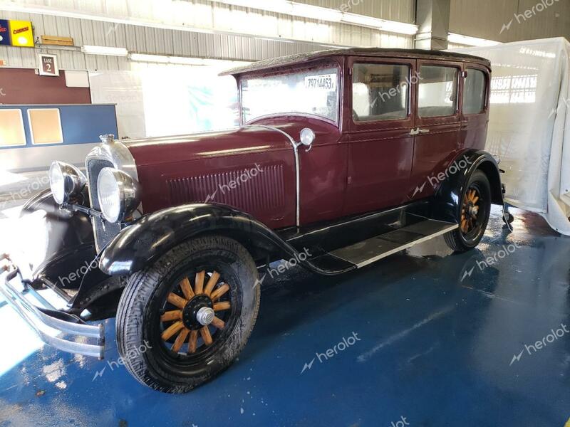 STUDEBAKER COMMANDER 1928 burgundy   4050343 photo #1