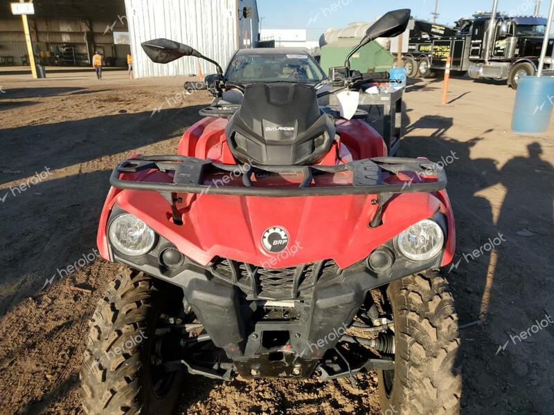 CAN-AM OUTLANDER 2023 red  gas 3JBLGAR41PJ000654 photo #3