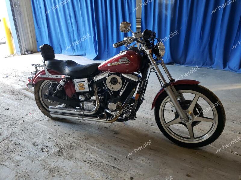 HARLEY-DAVIDSON FXDS CONVE 1994 red road/str gas 1HD1GGL35RY314660 photo #1