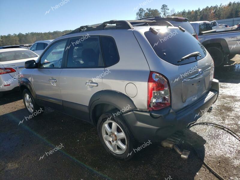 HYUNDAI TUCSON GLS 2005 silver  gas KM8JN72D55U145917 photo #3