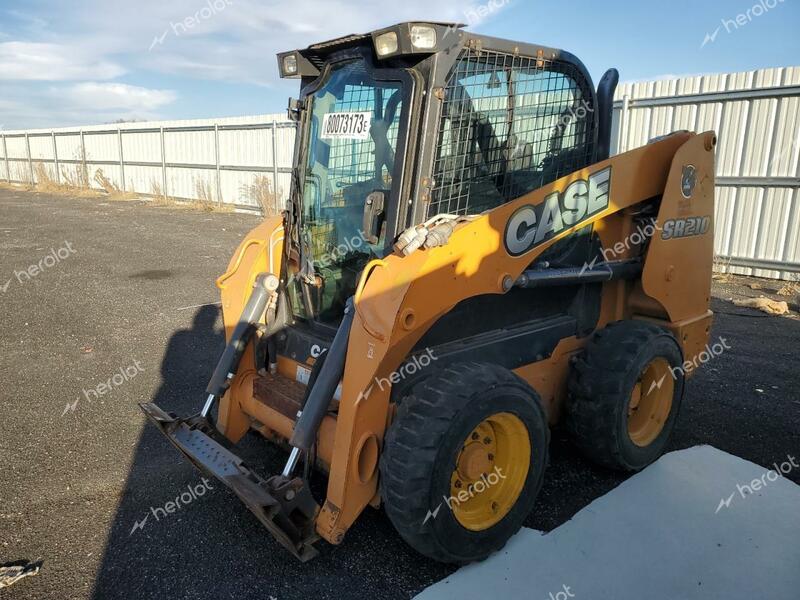 CASE SKID STEER 2016 orange   JAFSR210HGM420165 photo #3