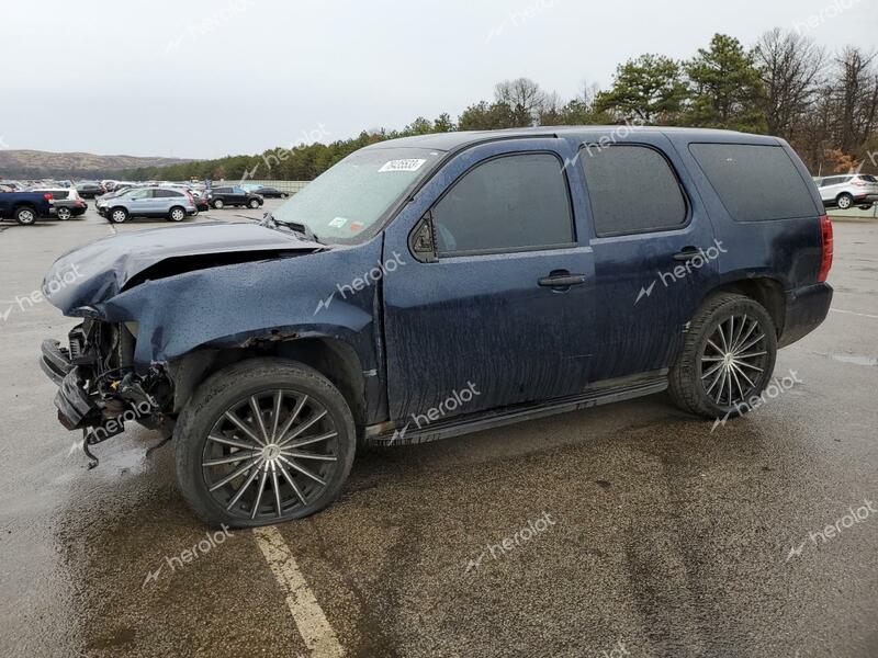 CHEVROLET TAHOE POLI 2012 blue  flexible fuel 1GNLC2E03CR317318 photo #1