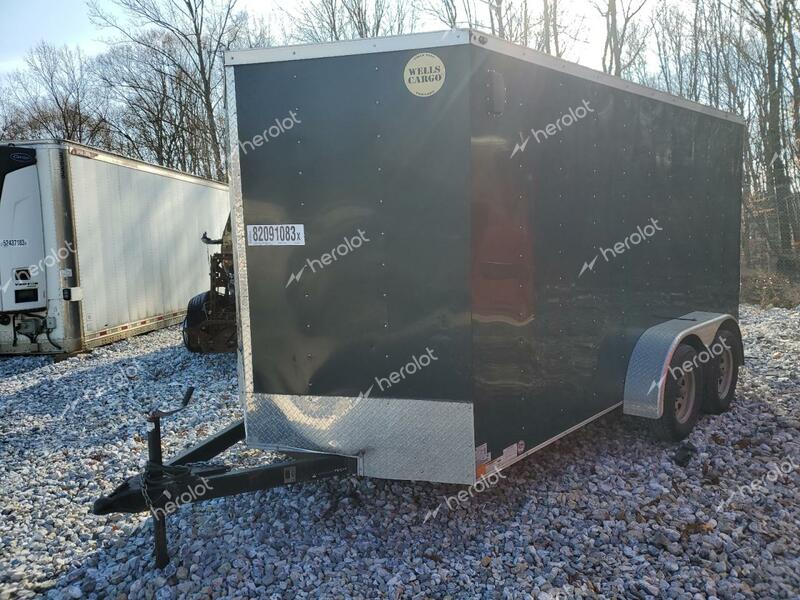 WELLS CARGO TRAILER 2018 black   575200F27JP372882 photo #3