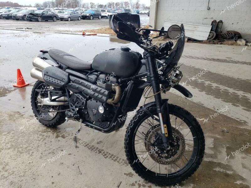 TRIUMPH MOTORCYCLE SCRAMBLER 2019 black  gas SMTD45HG0KT944775 photo #1