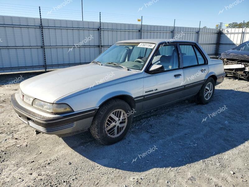 PONTIAC SUNBIRD 1990 gray  gas 1G2JB54K0L7541590 photo #1