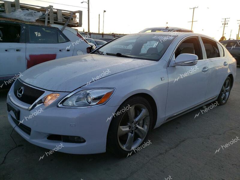 LEXUS GS 460 2008 white  gas JTHBL96S485001906 photo #1