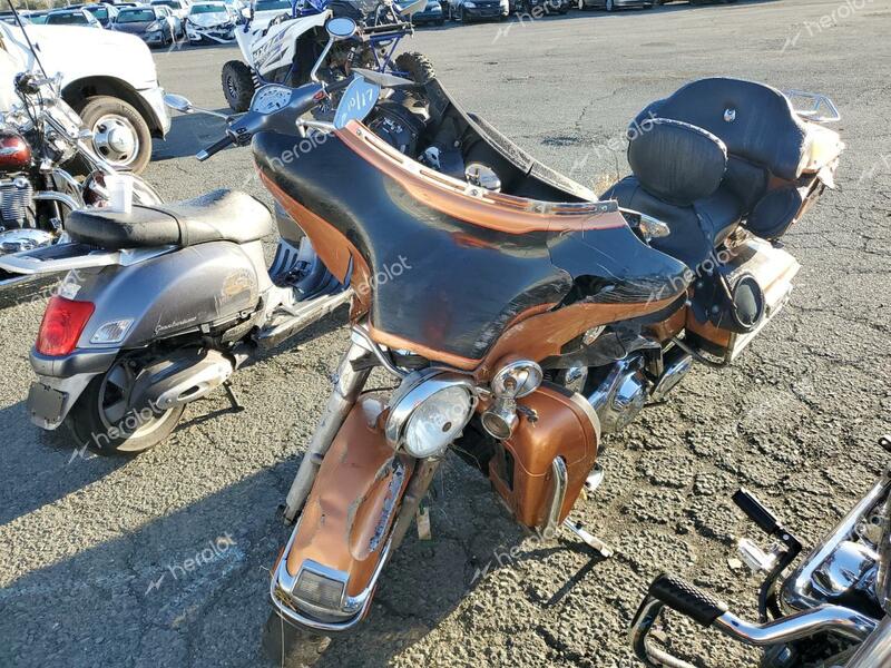 HARLEY-DAVIDSON FLHTCUI 10 2008 orange road/str gas 1HD1FC4428Y618899 photo #3