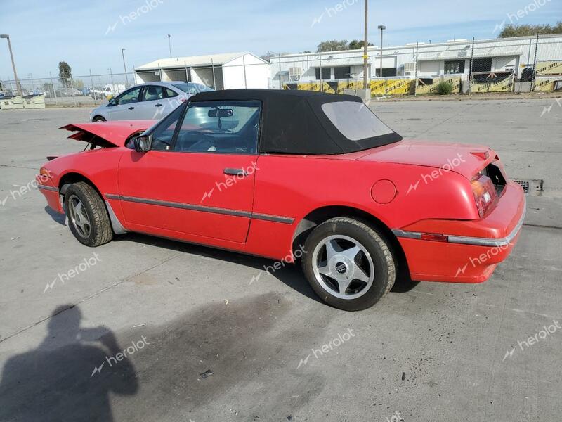 MERCURY CAPRI 1993 red  gas 6MPCT01Z6P8644298 photo #3