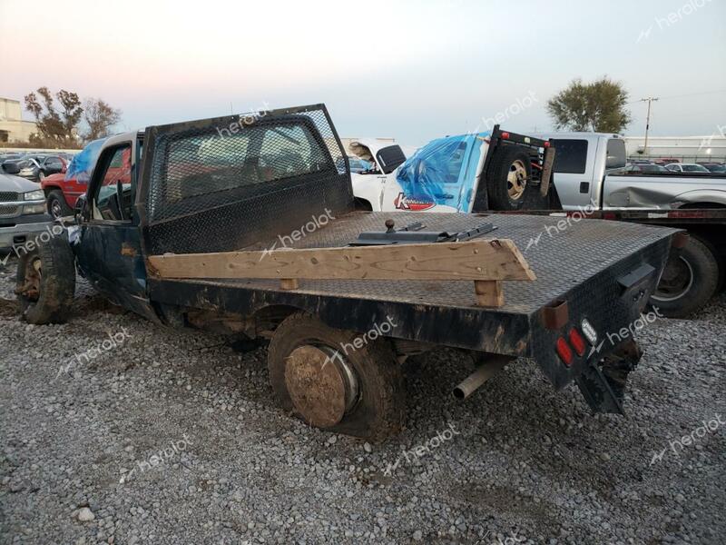 CHEVROLET GMT-400 C2 1992 blue pickup gas 1GCGC24K9NE229946 photo #3