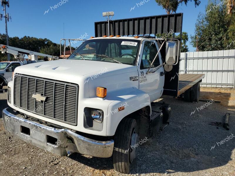 CHEVROLET KODIAK C6H 1996 white chassis gas 1GBJ6H1M8TJ103866 photo #1