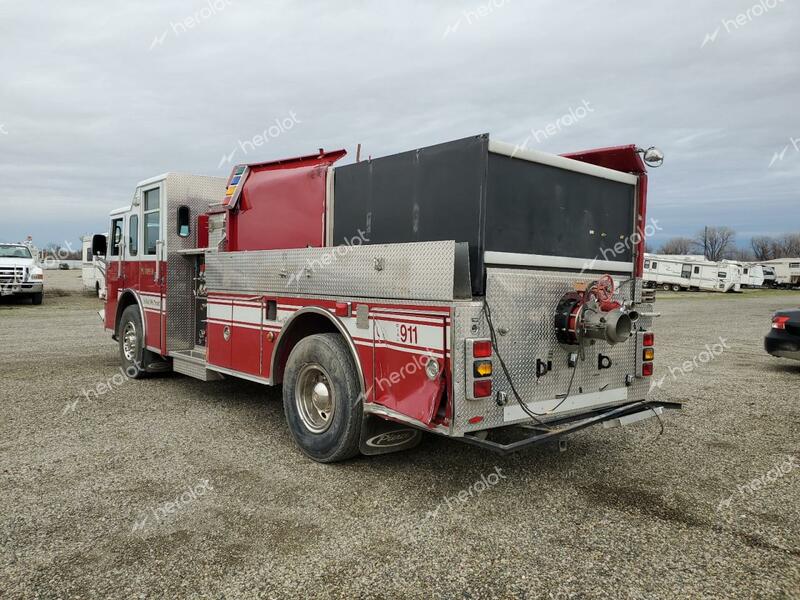 PIERCE MFG. INC. PIERCE 2002 red fire tru diesel 4P1CT02M42A002018 photo #4