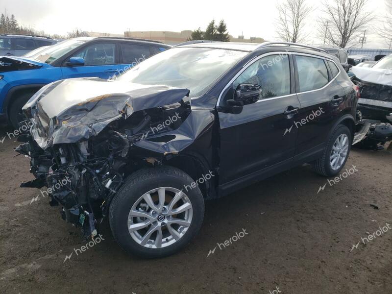 NISSAN QASHQAI SV 2022 black  gas JN1BJ1BW7NW495172 photo #1