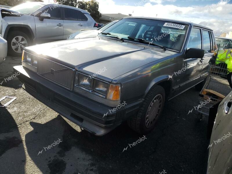 VOLVO 740 GL 1989 charcoal  gas YV1FX8840K2336440 photo #1