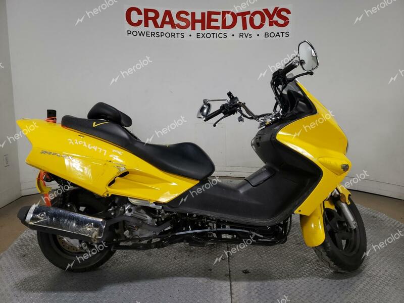 HONDA NSS250 S 2006 yellow  gas JH2MF06786K200388 photo #1