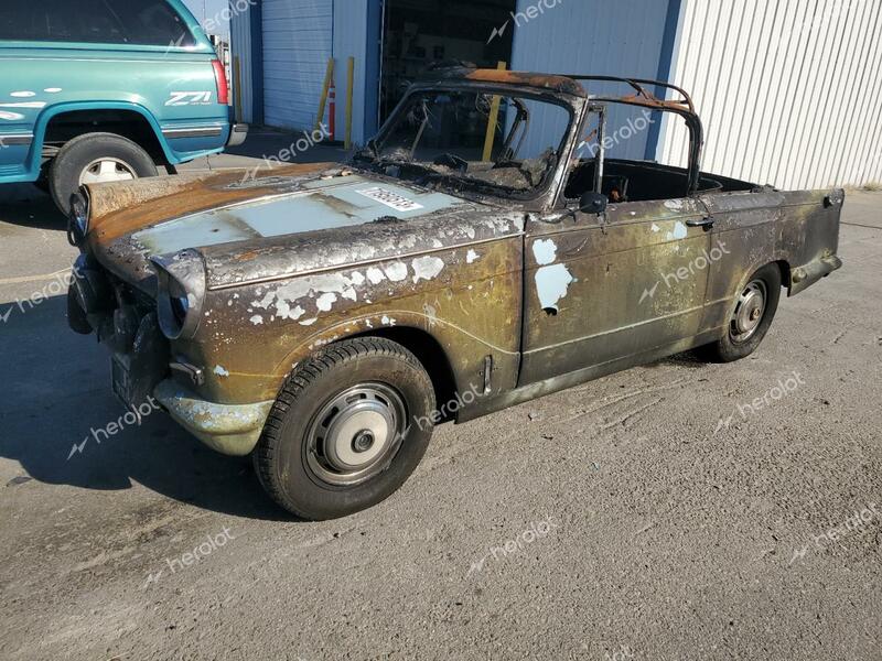 TRIUMPH CAR CONVERT 1967 burn   GB29115LCV photo #1