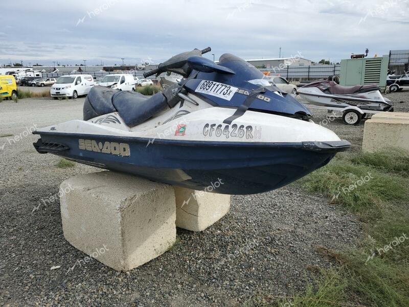 BOMBARDIER JETSKI 2005 blue   YDV21989E505 photo #1