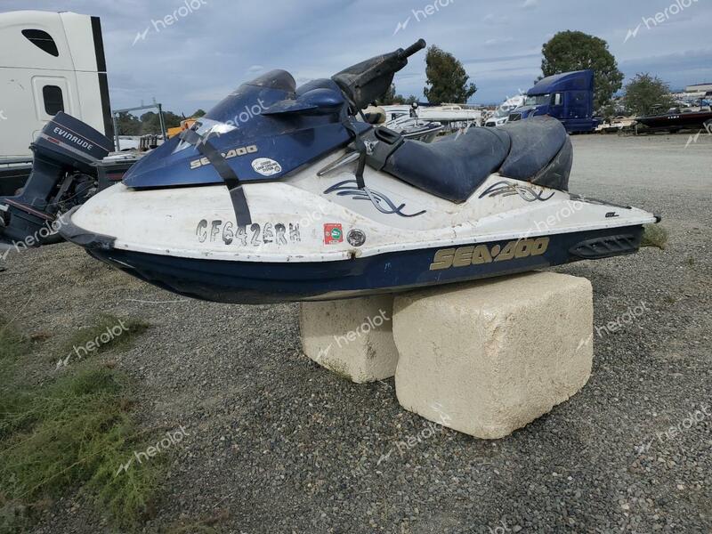 BOMBARDIER JETSKI 2005 blue   YDV21989E505 photo #3