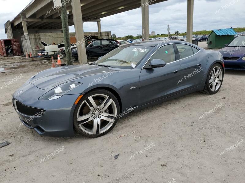 FISKER AUTOMOTIVE KARMA SPOR 2012 blue sedan 4d hybrid engine YH4K14AA4CA001676 photo #1