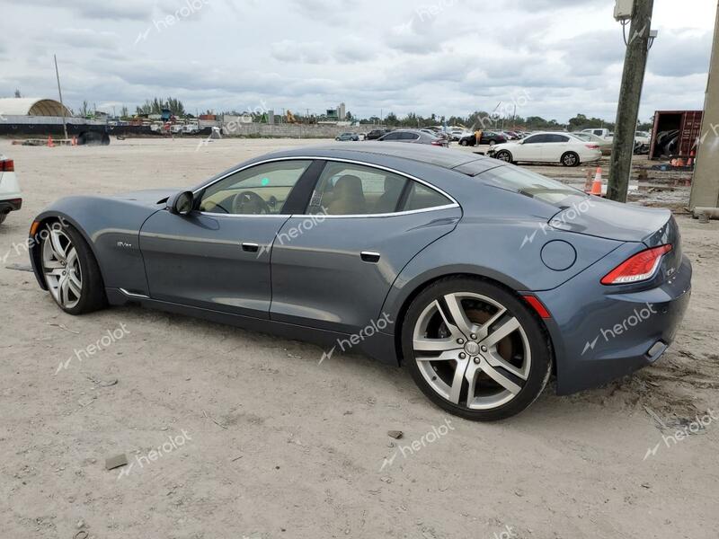 FISKER AUTOMOTIVE KARMA SPOR 2012 blue sedan 4d hybrid engine YH4K14AA4CA001676 photo #3