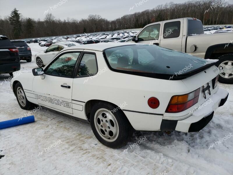 PORSCHE 924 1987 white  gas WP0AA0920HN450283 photo #3