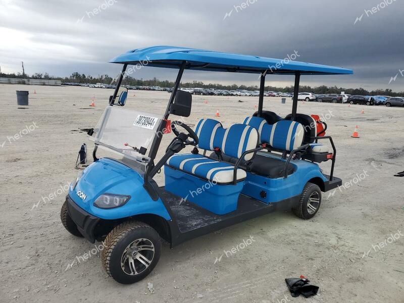 ICON GOLF CART 2023 blue   7R46S4BG6PT141393 photo #3