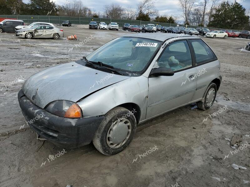 SUZUKI SWIFT BASE 2001 gray  gas 2S2AB21H716605467 photo #1