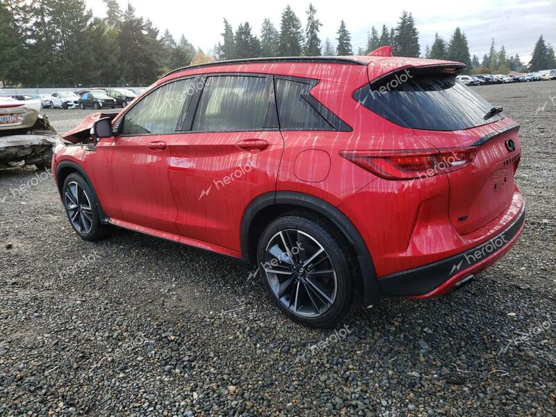 INFINITI QX50 SPORT 2023 red  gas 3PCAJ5FBXPF115451 photo #3