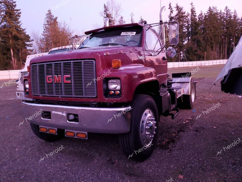 GMC TOPKICK C7 1991 burgundy  diesel 1GDM7H1J2MJ520652 photo #1