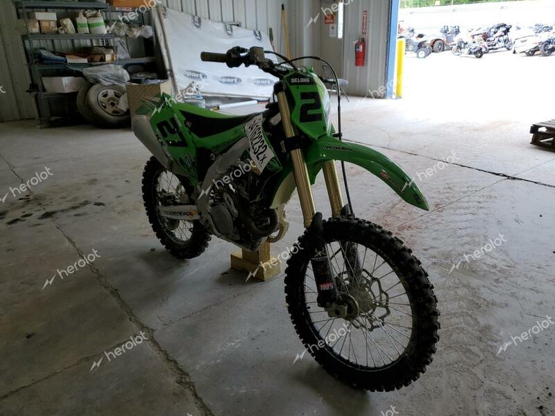 KAWASAKI KX450 F 2020 green  gas JKAKXGJC3LA009287 photo #1