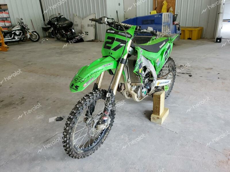 KAWASAKI KX450 F 2020 green  gas JKAKXGJC3LA009287 photo #3