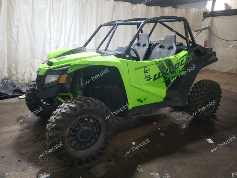 ARCTIC CAT WILDCAT X 2018 green   4UF18MPV1JT303822 photo #3