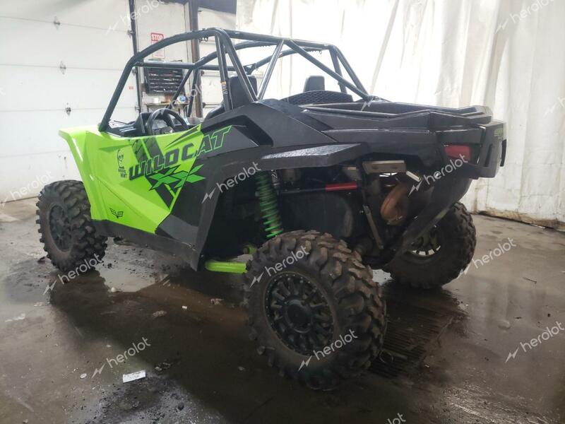 ARCTIC CAT WILDCAT X 2018 green   4UF18MPV1JT303822 photo #4