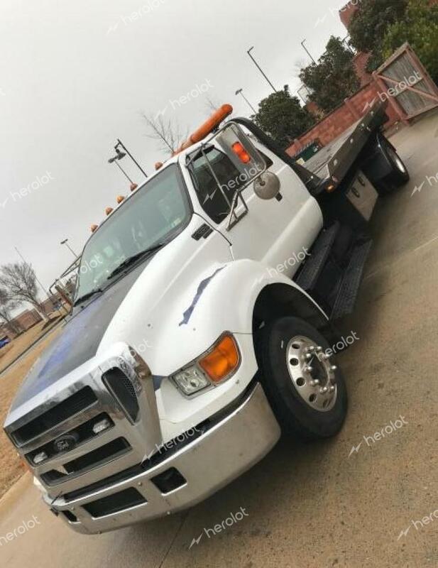 FORD F650 SUPER 2007 white conventi diesel 3FRWX65B77V508408 photo #1