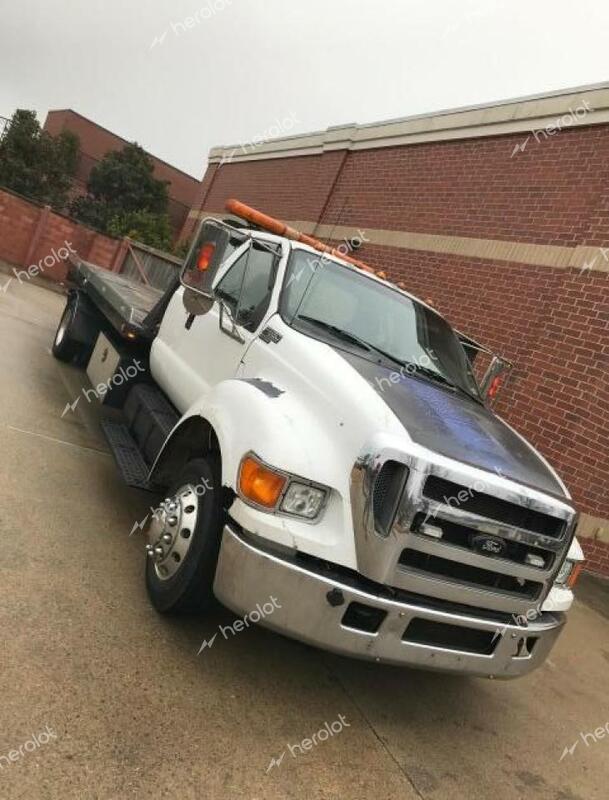 FORD F650 SUPER 2007 white conventi diesel 3FRWX65B77V508408 photo #3