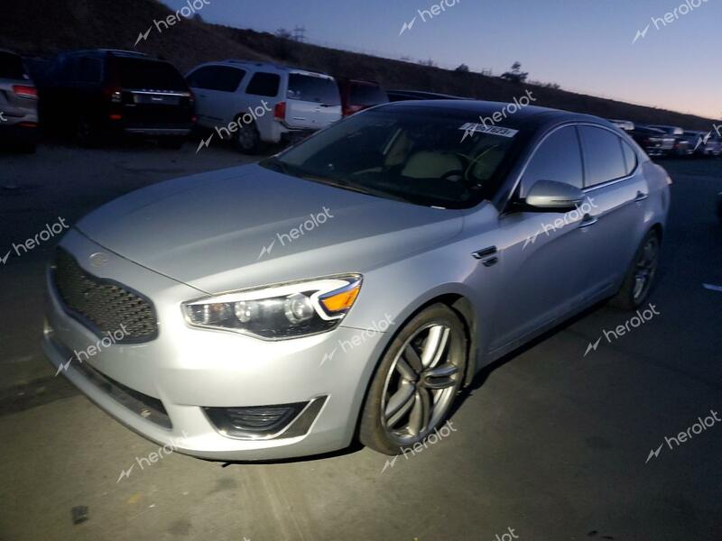 KIA CADENZA LU 2016 silver  gas KNALN4D7XG5212654 photo #1