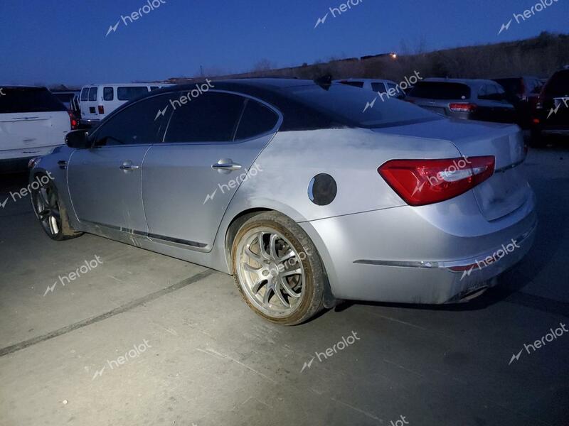 KIA CADENZA LU 2016 silver  gas KNALN4D7XG5212654 photo #3