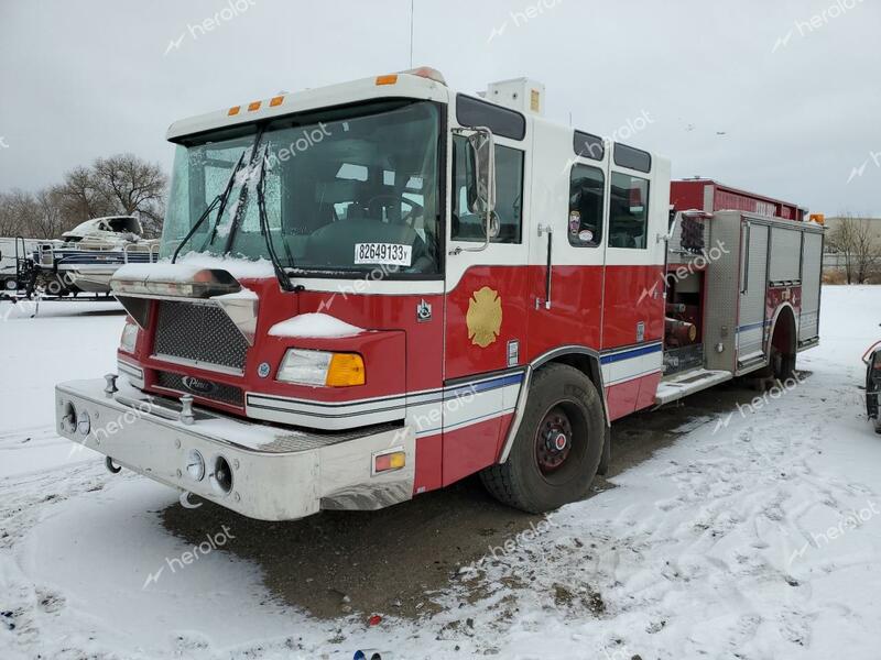 PIERCE MFG. INC. PIERCE 1996 red fire tru diesel 4P1CT02P1TA000531 photo #3