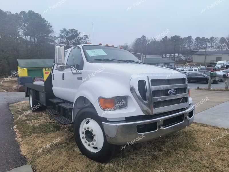 FORD F650 SUPER 2010 white conventi diesel 3FRNW6FH6AV274349 photo #1