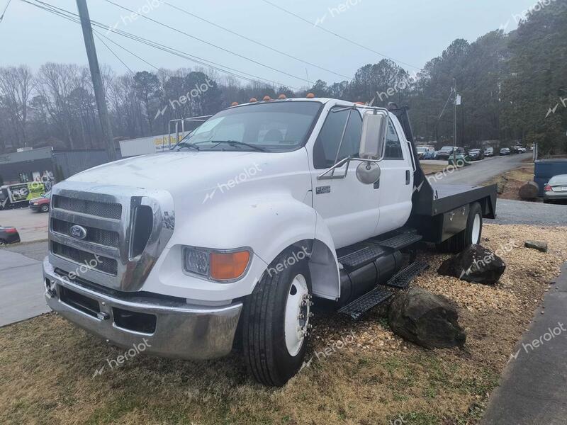 FORD F650 SUPER 2010 white conventi diesel 3FRNW6FH6AV274349 photo #3