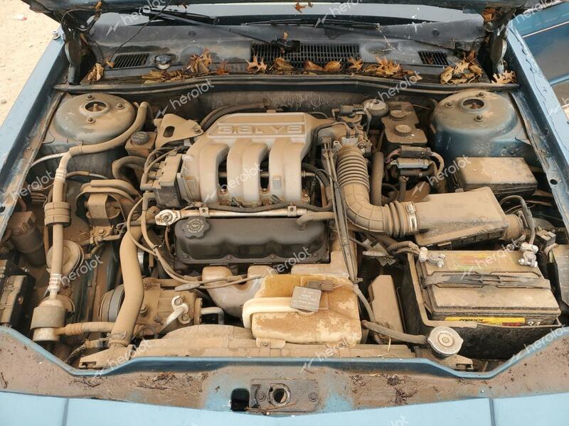 CHRYSLER IMPERIAL 1992 blue  gas 1C3XV56L9ND775237 photo #4