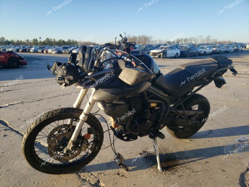 TRIUMPH MOTORCYCLE TIGER 800X 2013 black enduro gas SMTE06BF4DT582152 photo #3