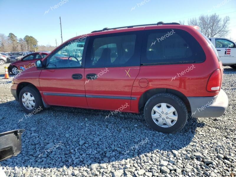 PLYMOUTH VOYAGER 1999 red sports v flexible fuel 2P4GP25G0XR397121 photo #3